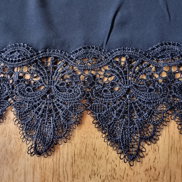 🌟2/$30 Sale!Mix & Match🌟 Seduction Sheer Lace Top NWT - Picture 5 of 7